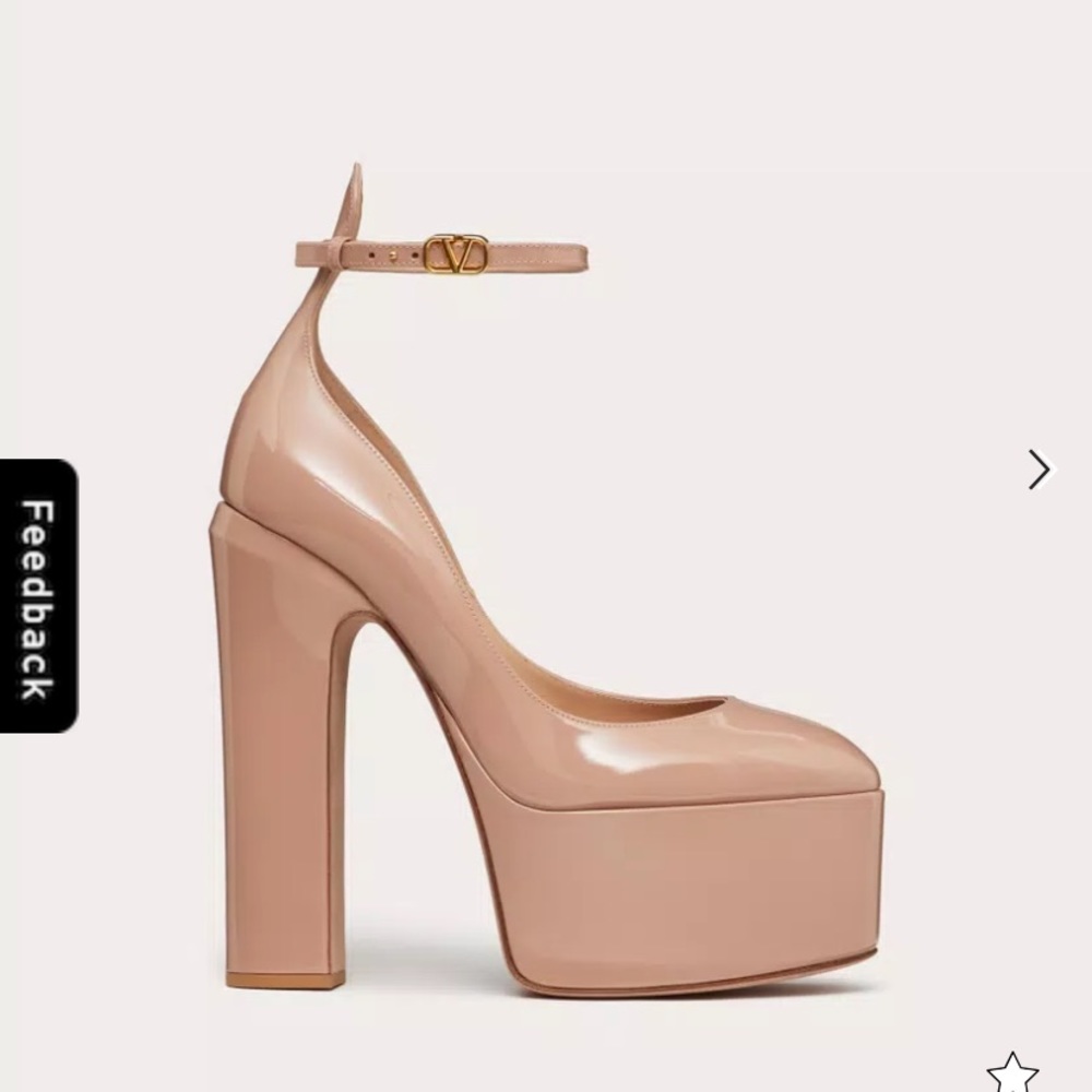 Valentino Tan-go Nude Pumps
